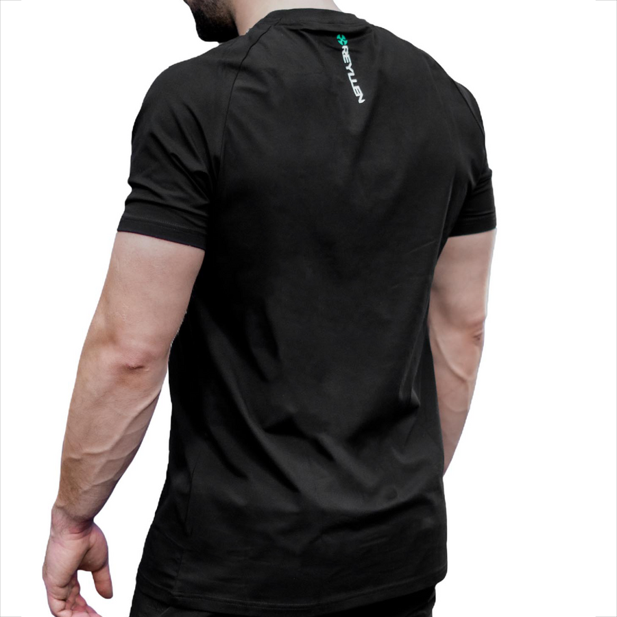Reyllen Workout T-shirt Black  back view