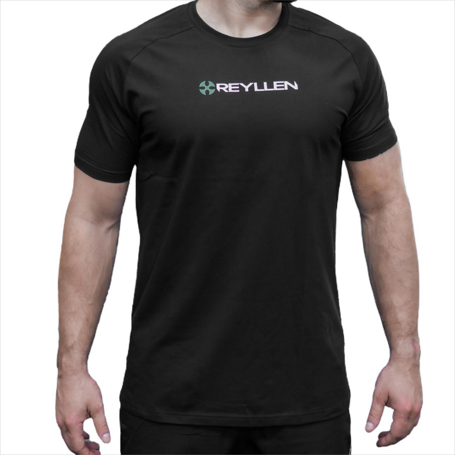 Reyllen Workout T-shirt Black  front view