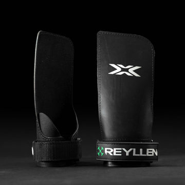 Seal X4 Rubber Gymnastic Hand Grips - Fingerless black background