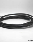 reyllen skipping jump rope replacement cable black nylon 