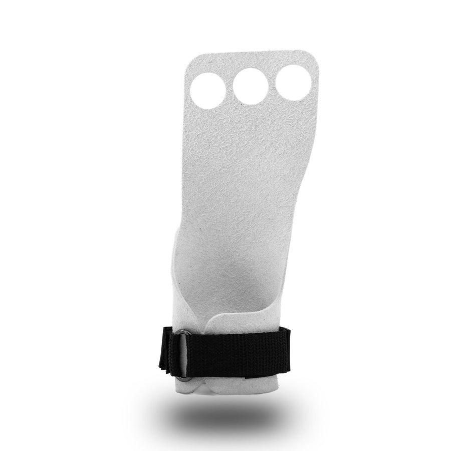 Panda Soft Gymnastic Hand Grips by Reyllen - 3-hole back view