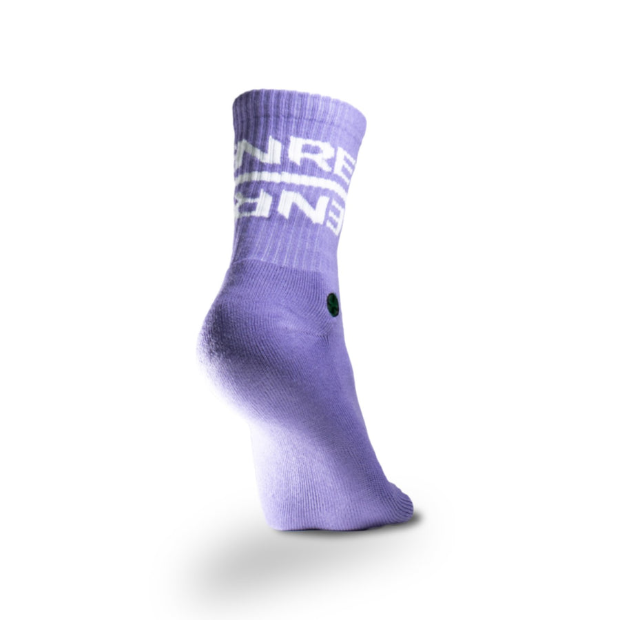 Reyllen Workout Socks purple back view