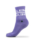 Reyllen Workout Socks purple side view