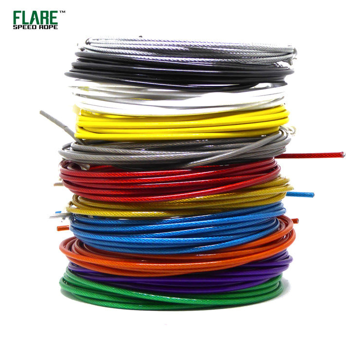 reyllen speed rope replacement cables PVC