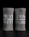 Reyllen Wrist Sweat bands for crossfit grey pair