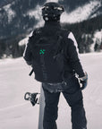 Reyllen X2 Athlete BackPack black snowboarding 2